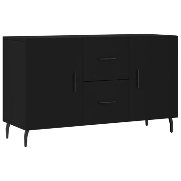 vidaXL Ντουλάπι Μαύρο 100x36x60cm από Επεξεργασμένο Ξύλο 1 τεμ.