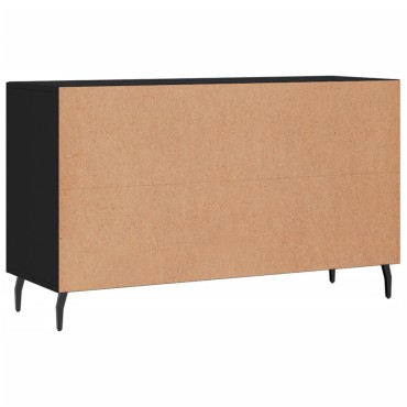 vidaXL Ντουλάπι Μαύρο 100x36x60cm από Επεξεργασμένο Ξύλο 1 τεμ.