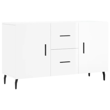 vidaXL Ντουλάπι Γυαλιστερό Λευκό 100x36 x60cm Επεξεργασμένο Ξύλο 1 τεμ.
