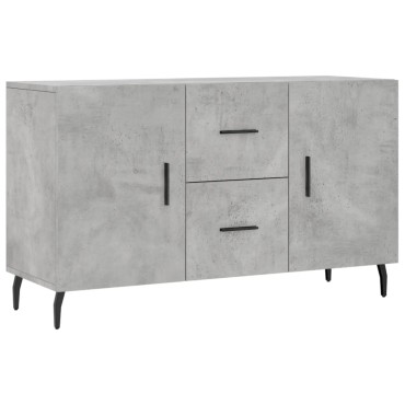 vidaXL Ντουλάπι Γκρι Σκυροδέματος 100x36x60cm Επεξεργασμένο Ξύλο 1 τεμ.