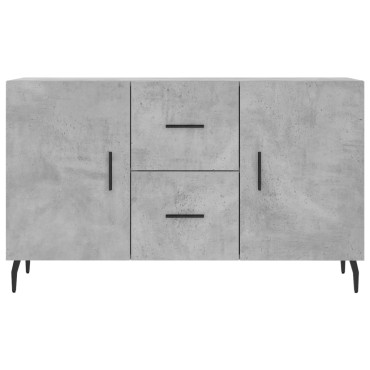 vidaXL Ντουλάπι Γκρι Σκυροδέματος 100x36x60cm Επεξεργασμένο Ξύλο 1 τεμ.