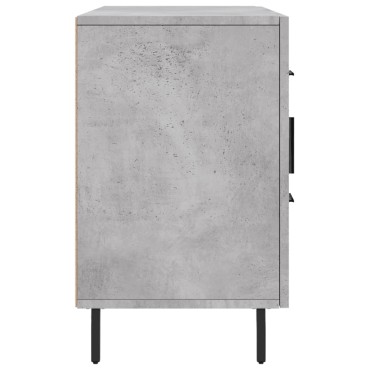 vidaXL Ντουλάπι Γκρι Σκυροδέματος 100x36x60cm Επεξεργασμένο Ξύλο 1 τεμ.