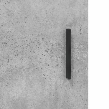 vidaXL Ντουλάπι Γκρι Σκυροδέματος 100x36x60cm Επεξεργασμένο Ξύλο 1 τεμ.