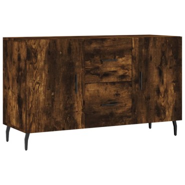 vidaXL Μπουφές Καπνιστή Δρυς 100x36x60cm Επεξεργασμένο Ξύλο 1 τεμ.