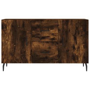 vidaXL Μπουφές Καπνιστή Δρυς 100x36x60cm Επεξεργασμένο Ξύλο 1 τεμ.