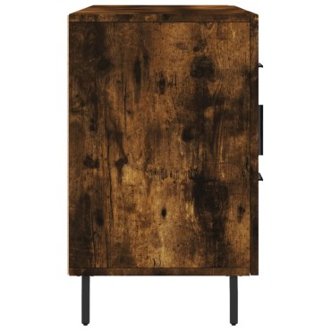 vidaXL Μπουφές Καπνιστή Δρυς 100x36x60cm Επεξεργασμένο Ξύλο 1 τεμ.