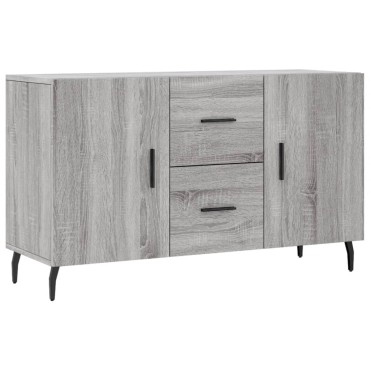 vidaXL Μπουφές Γκρι Sonoma 100x36x60cm από Επεξεργασμένο Ξύλο 1 τεμ.