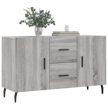 vidaXL Μπουφές Γκρι Sonoma 100x36x60cm από Επεξεργασμένο Ξύλο 1 τεμ.