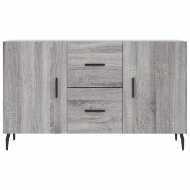 vidaXL Μπουφές Γκρι Sonoma 100x36x60cm από Επεξεργασμένο Ξύλο 1 τεμ.