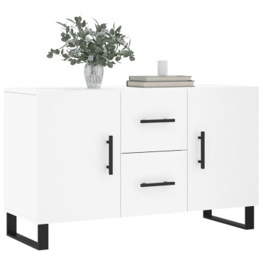 vidaXL Ντουλάπι Λευκό 100x36 x60cm Επεξεργασμένο Ξύλο 1 τεμ.