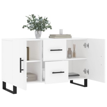 vidaXL Ντουλάπι Λευκό 100x36 x60cm Επεξεργασμένο Ξύλο 1 τεμ.