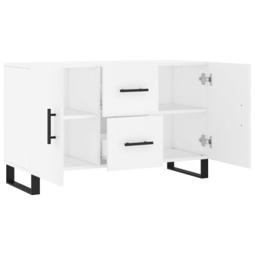 vidaXL Ντουλάπι Λευκό 100x36 x60cm Επεξεργασμένο Ξύλο 1 τεμ.