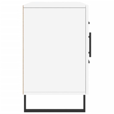 vidaXL Ντουλάπι Λευκό 100x36 x60cm Επεξεργασμένο Ξύλο 1 τεμ.