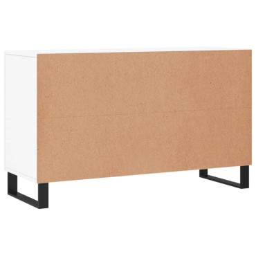 vidaXL Ντουλάπι Λευκό 100x36 x60cm Επεξεργασμένο Ξύλο 1 τεμ.