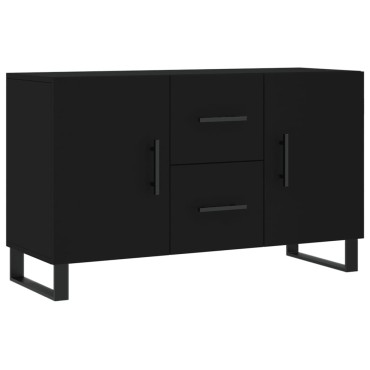 vidaXL Ντουλάπι Μαύρο 100x36x60cm από Επεξεργασμένο Ξύλο 1 τεμ.