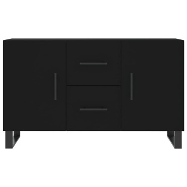 vidaXL Ντουλάπι Μαύρο 100x36x60cm από Επεξεργασμένο Ξύλο 1 τεμ.