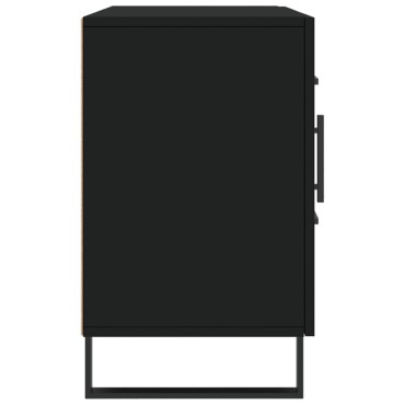 vidaXL Ντουλάπι Μαύρο 100x36x60cm από Επεξεργασμένο Ξύλο 1 τεμ.
