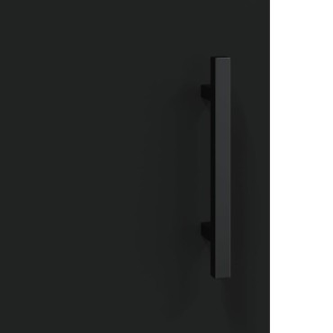 vidaXL Ντουλάπι Μαύρο 100x36x60cm από Επεξεργασμένο Ξύλο 1 τεμ.