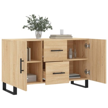 vidaXL Ντουλάπι Sonoma Δρυς 100x36x60cm από Επεξεργασμένο Ξύλο 1 τεμ.