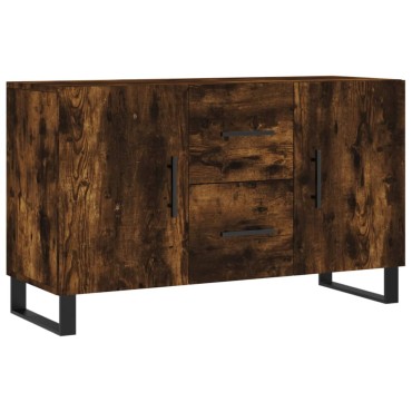 vidaXL Μπουφές Καπνιστή Δρυς 100x36x60cm Επεξεργασμένο Ξύλο 1 τεμ.