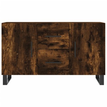 vidaXL Μπουφές Καπνιστή Δρυς 100x36x60cm Επεξεργασμένο Ξύλο 1 τεμ.