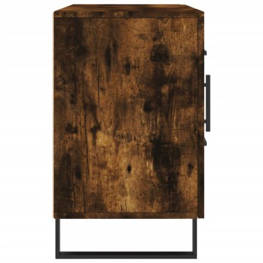 vidaXL Μπουφές Καπνιστή Δρυς 100x36x60cm Επεξεργασμένο Ξύλο 1 τεμ.