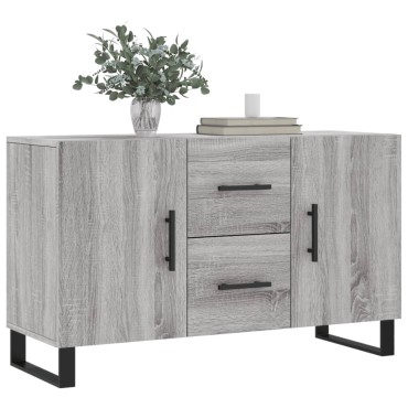 vidaXL Μπουφές Γκρι Sonoma 100x36x60cm από Επεξεργασμένο Ξύλο 1 τεμ.
