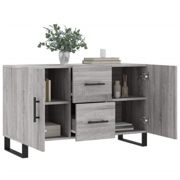 vidaXL Μπουφές Γκρι Sonoma 100x36x60cm από Επεξεργασμένο Ξύλο 1 τεμ.