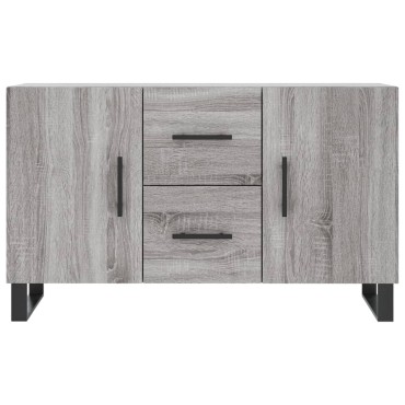 vidaXL Μπουφές Γκρι Sonoma 100x36x60cm από Επεξεργασμένο Ξύλο 1 τεμ.