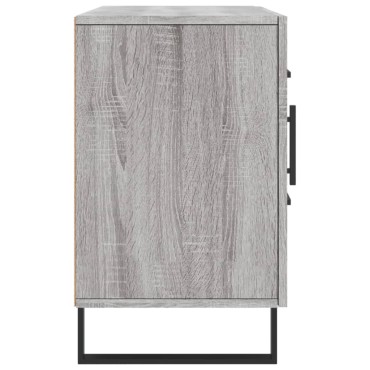 vidaXL Μπουφές Γκρι Sonoma 100x36x60cm από Επεξεργασμένο Ξύλο 1 τεμ.