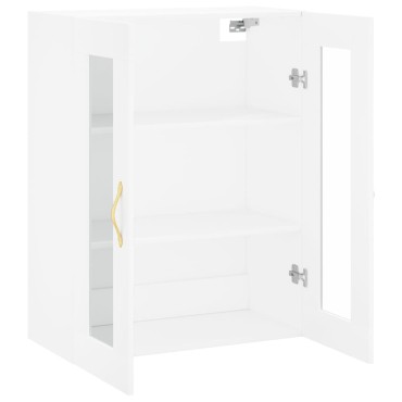 vidaXL Ντουλάπι Τοίχου Λευκό 69,5x34x90cm 1 τεμ.