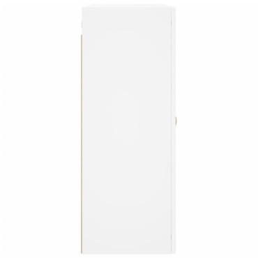 vidaXL Ντουλάπι Τοίχου Λευκό 69,5x34x90cm 1 τεμ.