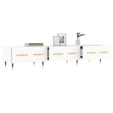 vidaXL Έπιπλο Τηλεόρασης Λευκό 150x36x30cm Επεξεργασμένο Ξύλο