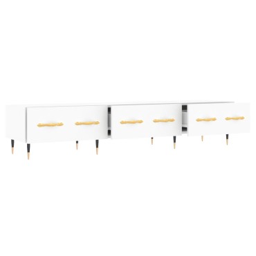 vidaXL Έπιπλο Τηλεόρασης Λευκό 150x36x30cm Επεξεργασμένο Ξύλο