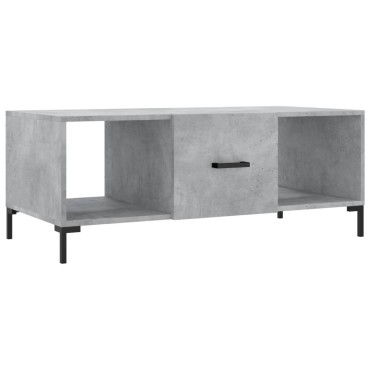 vidaXL Τραπεζάκι Σαλονιού Γκρι Σκυρ. 102x50x40cm Επεξεργασμένο Ξύλο 1 τεμ.
