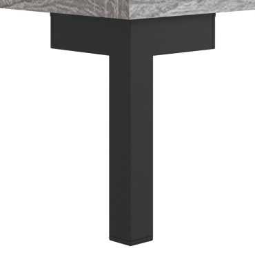 vidaXL Τραπεζάκι Σαλονιού Γκρι Sonoma 102x50x40cm Επεξεργασμένο Ξύλο 1 τεμ.