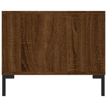 vidaXL Τραπεζάκι Σαλονιού Καφέ Δρυς 102x50x40cm Επεξεργασμένο Ξύλο 1 τεμ.