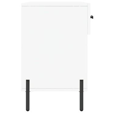 vidaXL Παπουτσοθήκη Λευκή 102x35x55cm από Επεξεργασμένο Ξύλο