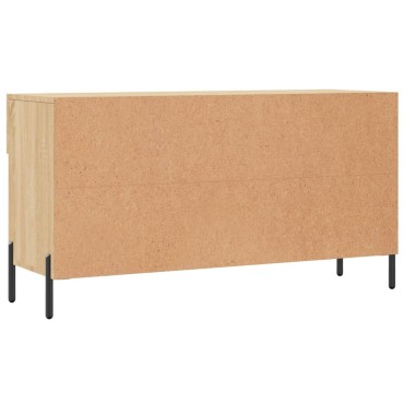 vidaXL Παπουτσοθήκη Sonoma Δρυς 102x35x55cm από Επεξεργασμένο Ξύλο
