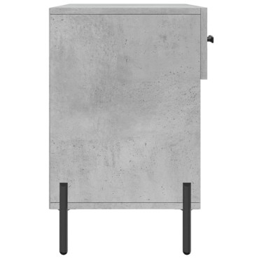 vidaXL Παπουτσοθήκη Γκρι Σκυρ. 102x35x55cm από Επεξεργασμένο Ξύλο