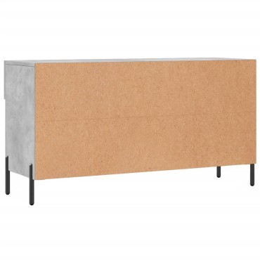 vidaXL Παπουτσοθήκη Γκρι Σκυρ. 102x35x55cm από Επεξεργασμένο Ξύλο