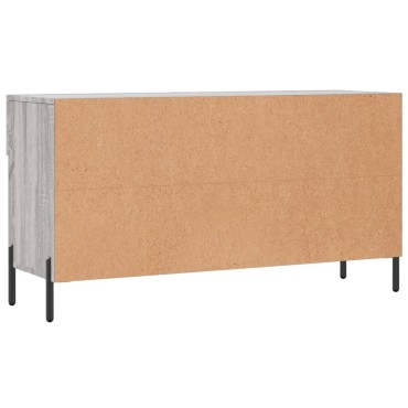 vidaXL Παπουτσοθήκη Γκρι Sonoma 102x35x55cm από Επεξεργασμένο Ξύλο