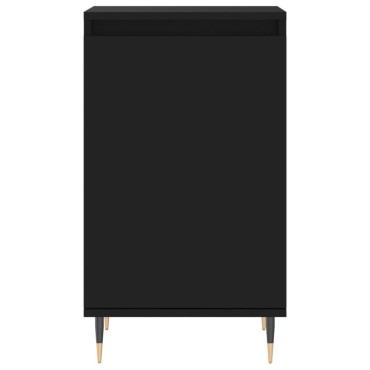 vidaXL Ντουλάπια 2 τεμ. Μαύρα 40x35x70cm από Επεξεργασμένο Ξύλο