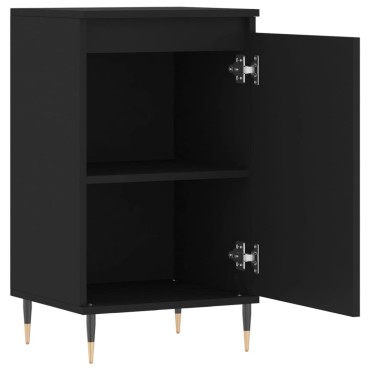vidaXL Ντουλάπια 2 τεμ. Μαύρα 40x35x70cm από Επεξεργασμένο Ξύλο