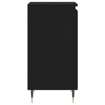 vidaXL Ντουλάπια 2 τεμ. Μαύρα 40x35x70cm από Επεξεργασμένο Ξύλο