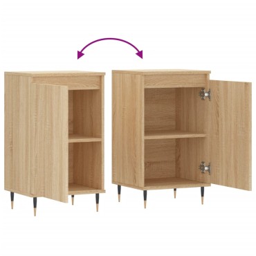 vidaXL Ντουλάπια 2 τεμ. Sonoma Δρυς 40x35x70cm Επεξεργασμένο Ξύλο
