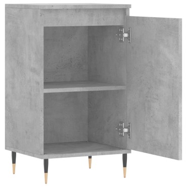 vidaXL Ντουλάπια 2 τεμ. Γκρι Σκυροδ. 40x35x70cm Επεξεργασμένο Ξύλο