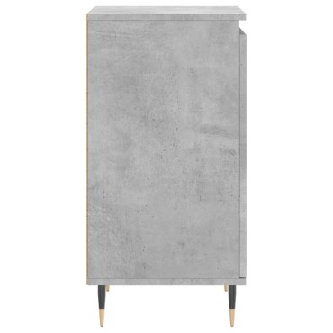 vidaXL Ντουλάπια 2 τεμ. Γκρι Σκυροδ. 40x35x70cm Επεξεργασμένο Ξύλο