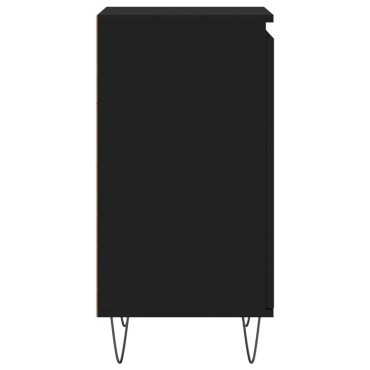 vidaXL Ντουλάπια 2 τεμ. Μαύρα 40x35x70cm από Επεξεργασμένο Ξύλο