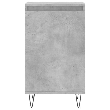 vidaXL Ντουλάπια 2 τεμ. Γκρι Σκυροδ. 40x35x70cm Επεξεργασμένο Ξύλο